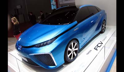 Toyota FCV Hydrogen Fuel Cell Electric Concept and Interview with Yoshikazu Tanaka 10